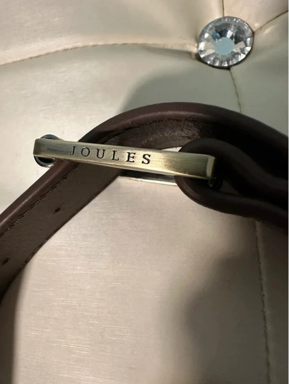 Genuine Vintage Leather Belt British UK Earthcore Joules S